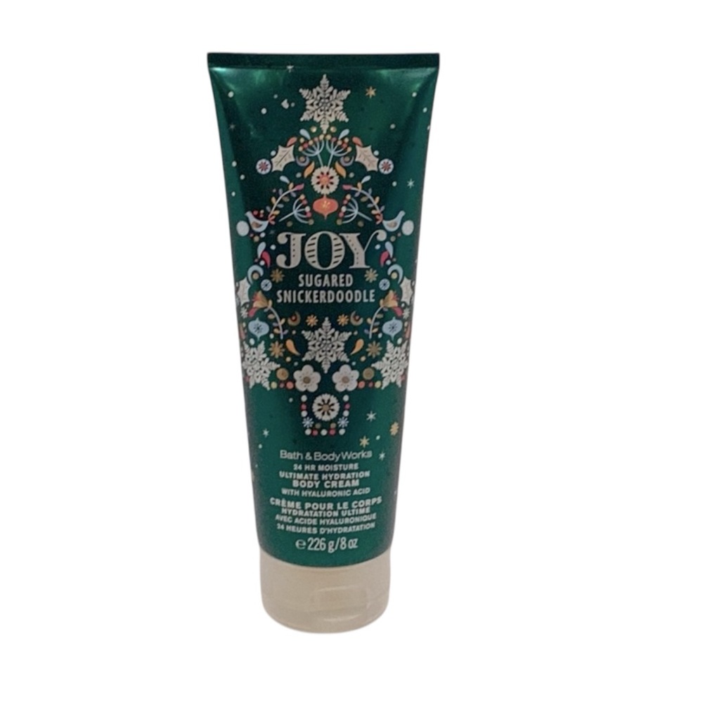 💚 Bath & Body Works Joy Sugared Snickerdoodle Body Cream, 8oz.